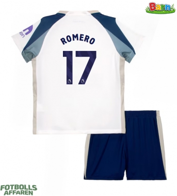 Tottenham Hotspur Cristian Romero #17 Hemmaställ Barn 2025-26 Kortärmad (+ Korta byxor)